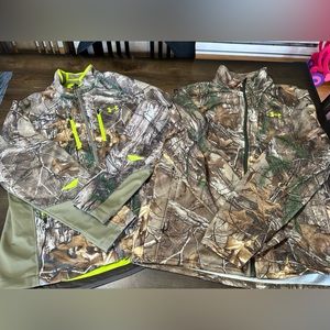 Camouflage hunting jackets